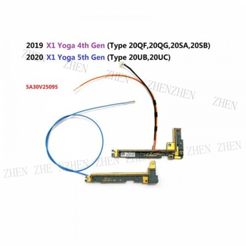Y para Lenovo ThinkPad X1 Yoga 4a 5a generación antena integrada 4G WWAN 5A30V25095