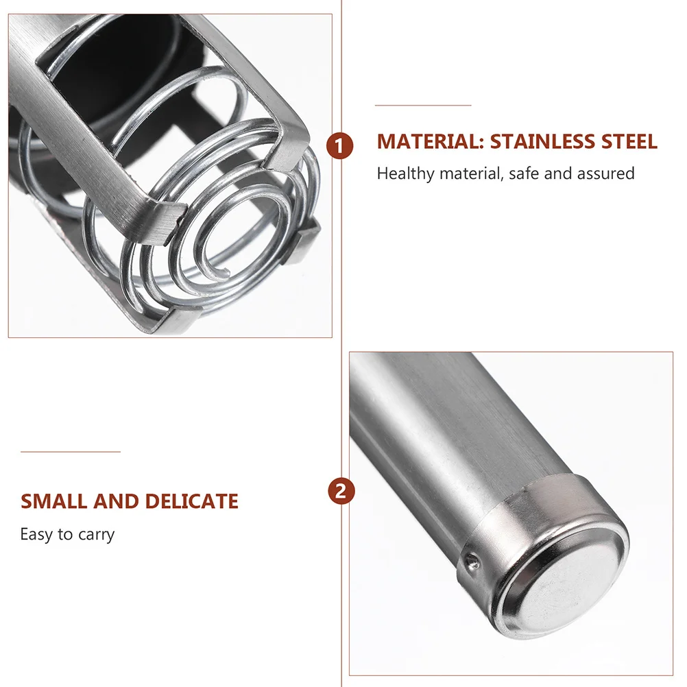 

6 шт., конусный толкатель из нержавеющей стали, компактный, удобный для переноски, практичный, полезный ящик для прижигания, облегчение боли, палочка для мокса, инструмент для толкания