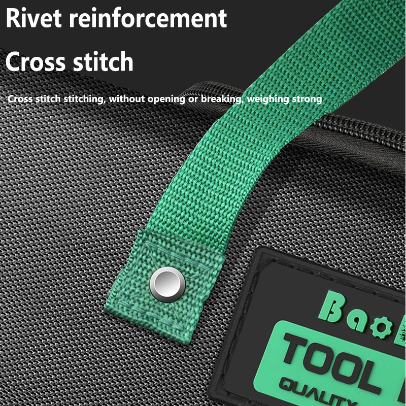 Electrician Bag Wear-resistant And Waterproof Professional Maintenance Worker Storage Tool Kit OxfordThickened Portable Handbag