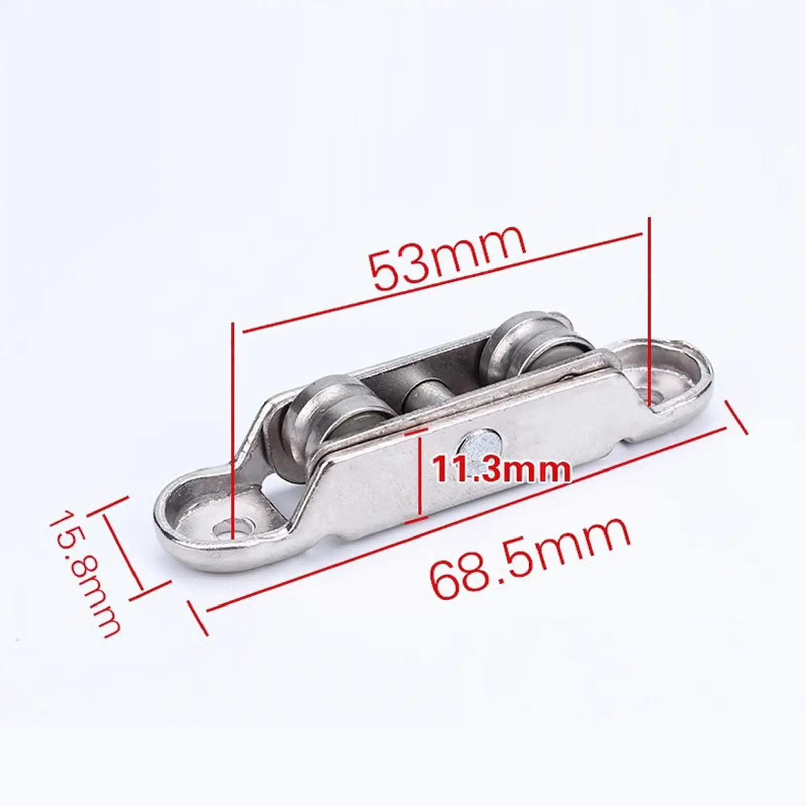 5x5 Pieces Push Pull Window Pulley Replacement Part Smooth Wheel Roller Pulley Concave