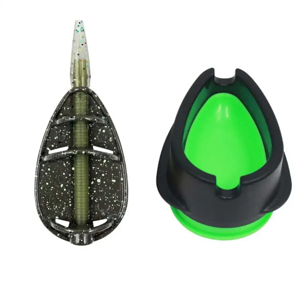 

Inline Method Carp Fishing Feeder Mould Fishing Tackle Accessories 25/35/45g Zinc Alloy Fishing Feeder With Pressform Pesca