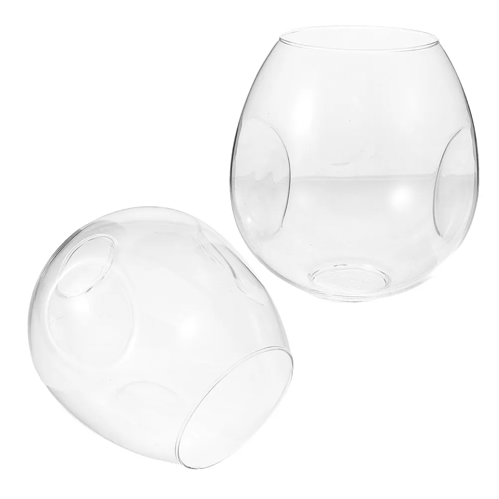glass-chandelier-lampshade-replacement-three-concave-double-hole-clear-glass-shade-enhances-ambient-lighting-living-room-bedroom