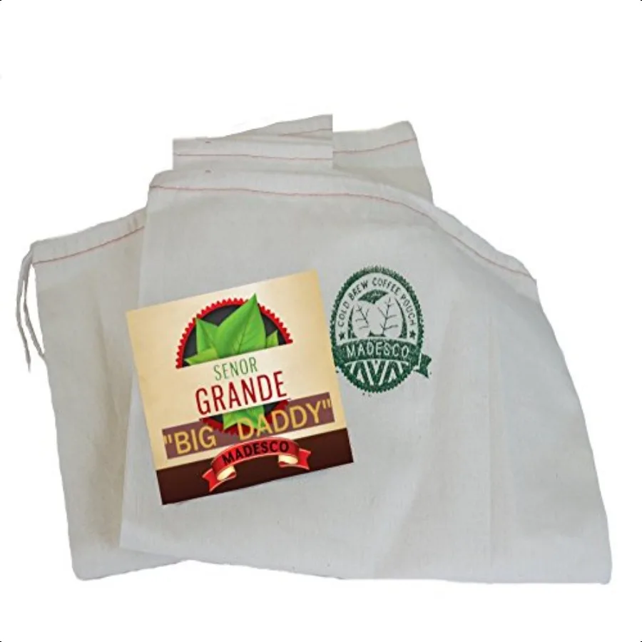 

Madesco's LARGEST Commercial Cold Brew Coffee Filter THE BIG DADDY Restaurant Grade Cold Brew Coffee Filter ONE 5 GALLON 2 PLY
