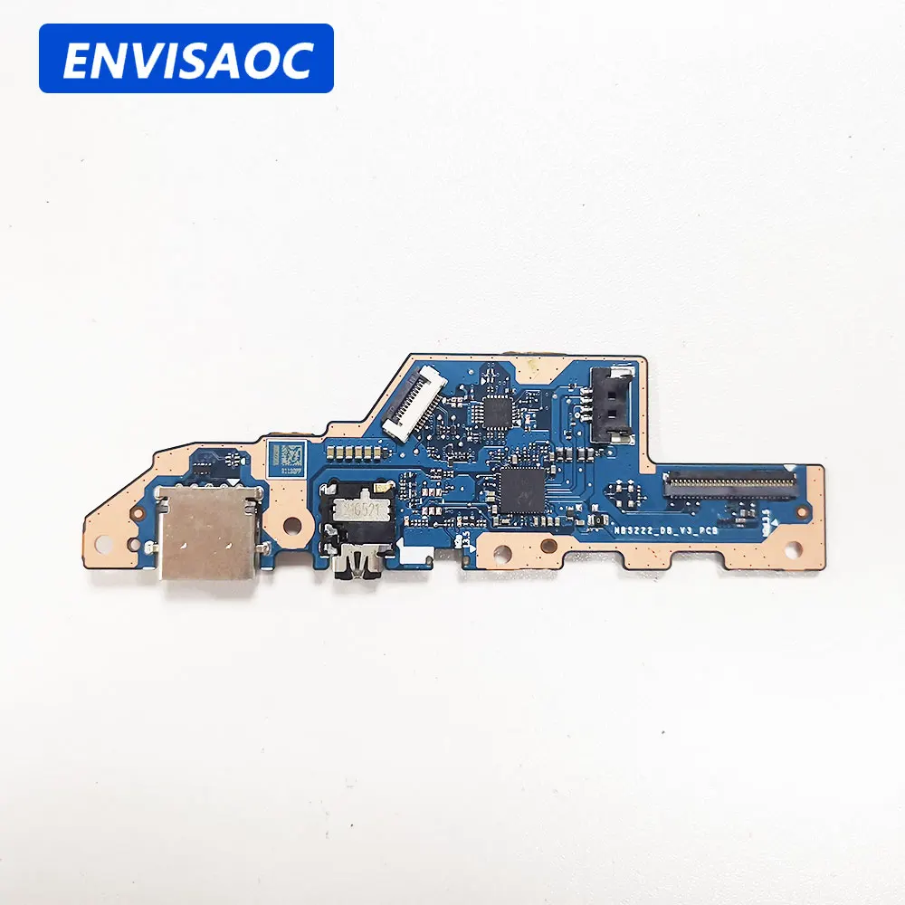 OEM For Realme Book RMNB 1002 1001 1003 Laptop USB Audio Headphone Jack Port Board NB5222_DB_V3_PCB