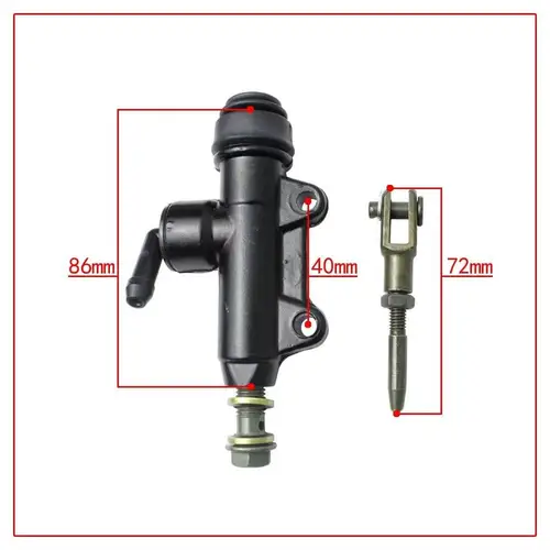 Imagen 2 del producto Bomba de freno hidráulica trasera original para motocicletas adecuada para BMW F650GS, F800GS, F800R, F800GT, F800ST, F800S, F650CS, F700G