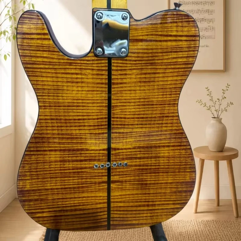 Shape Guitar Flamed Maple Top  Tortoise Pickup Guard Tremolo System F 2026 hot