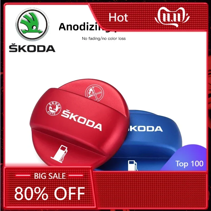 

Наклейка на автомобиль 2025: Новая крышка лючка бензобака, аксессуары для Skoda Octavia, Kodiaq, Enyaq iV, Kamiq, Scala, Superb