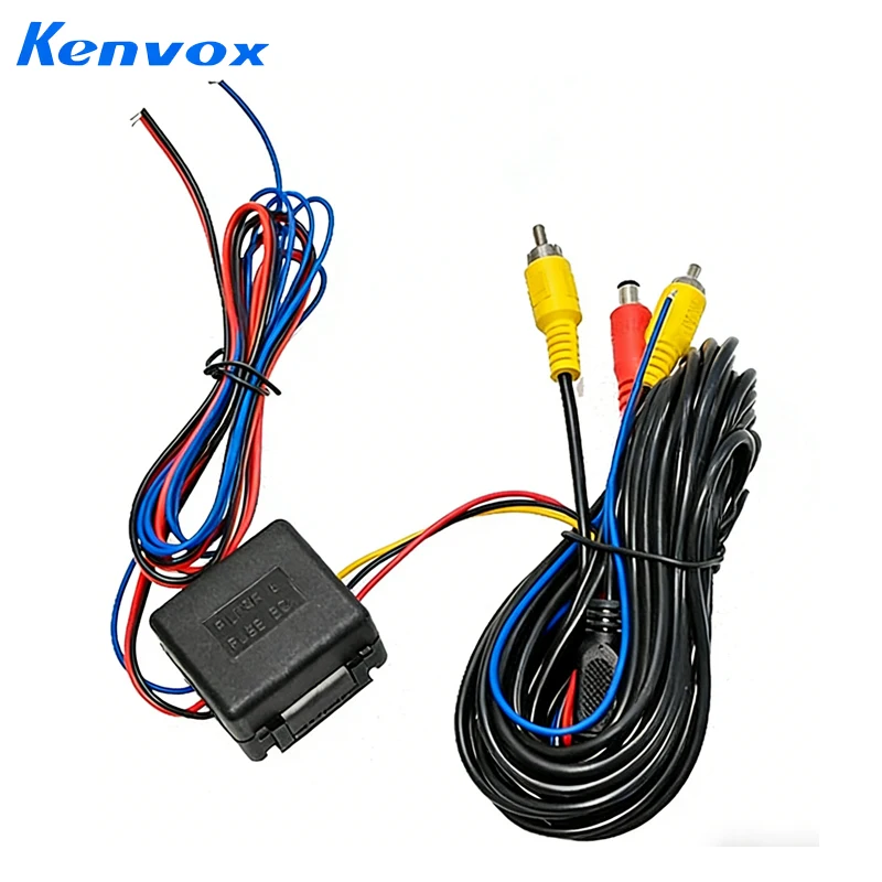Car Rear View Camera Video & Power Wires Cables Stabilized Relay Capacitor LMZ Filter for VW AUDI BMW Cadilac Cars 2982