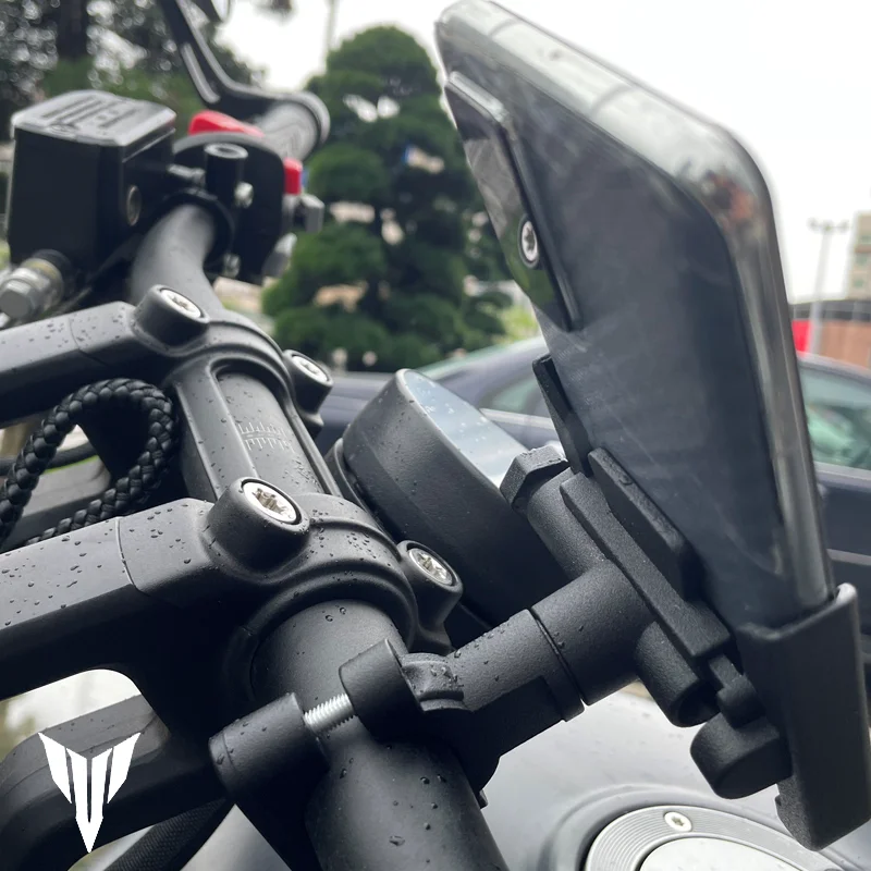 For YAMAHA MT01 MT09 MT07 MT10 MT03 MT 09 07 03 10 Accessories Motorcycle Handlebar Mobile Phone Holder GPS Stand Bracket