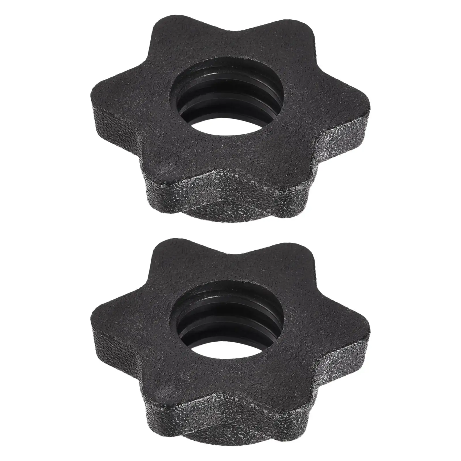 2x Barbell Screw Collars Equipment Dumbbell Screw Clamps Dumbbell Collars for Sports Weight Lifting Fitness Outdoor Workout