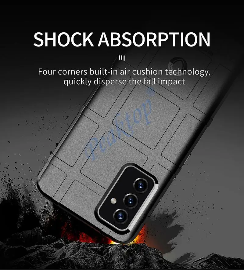 Case for Galaxy A82 Heavy Duty Armor Rugged Shield Shockproof Soft TPU Cover for Samsung Galaxy A82 Galaxy Quantum 2