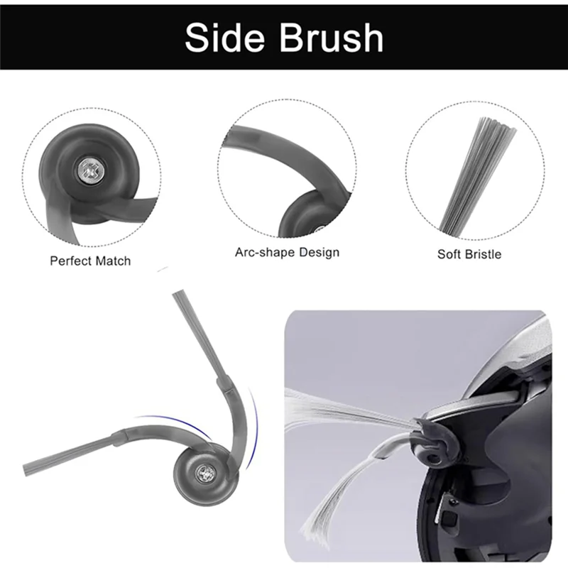 KEOL-For Roborock Saros 10 ملحقات الأسطوانة الرئيسية ملحقات المكنسة الكهربائية كيس الغبار أجزاء المكنسة الكهربائية الروبوتية