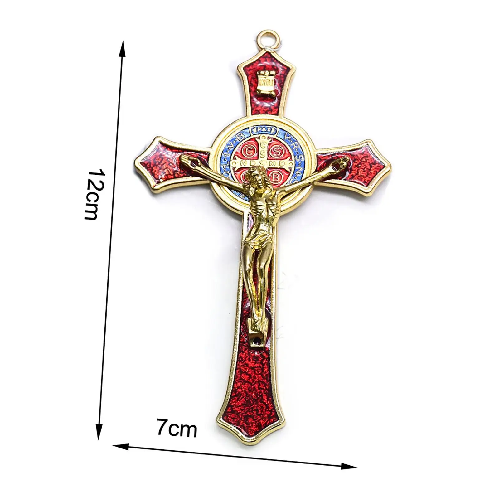 

Decorative Christian Wall Crucifix Cross Ornament for Christmas Decoration and Family House