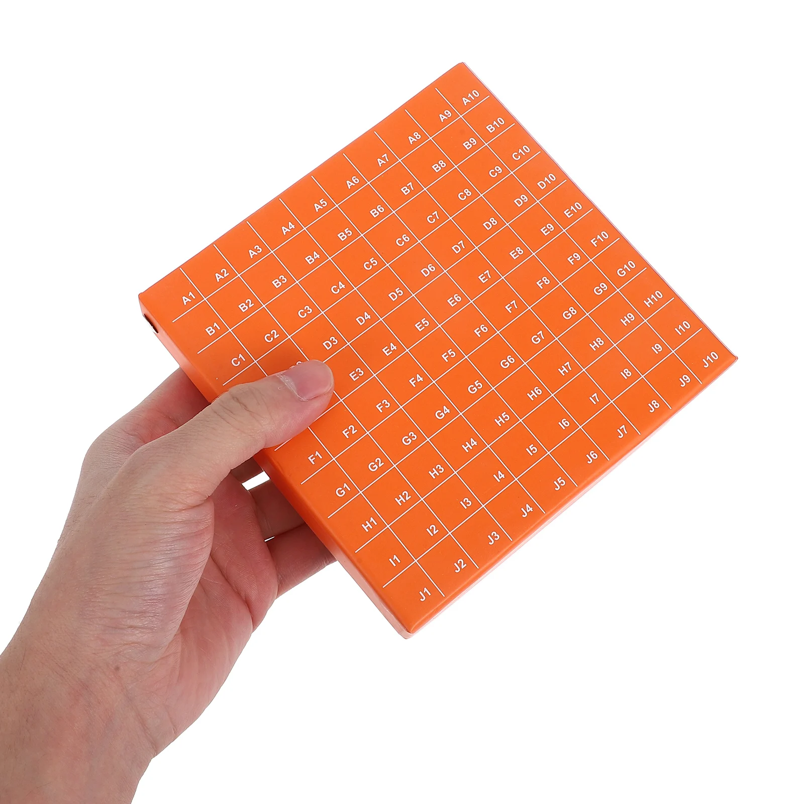 

Freezer Storage Box With Grid Paper Organizer For Test Sampling Tubes Container With Lid Lab Freezer Bin Tubes Rack