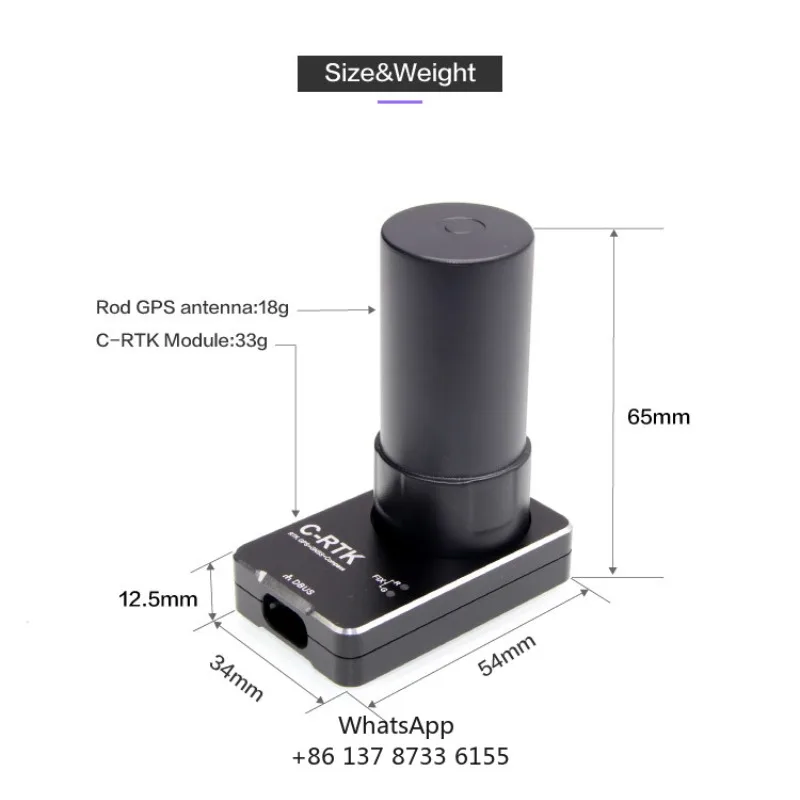 C-RTK Metal Design Remote Controller RC Flight Controller And Boat Remote Control Transmitters Drones Accessories