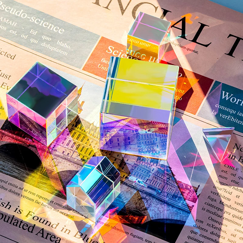 Mini K9 คริสตัล Cube ลูกปัดแก้ - Art Craft Optical บทวิจารณ์และราคา
