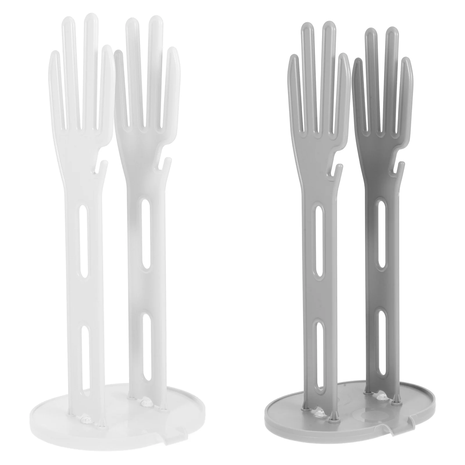 2 pezzi porta guanti da cucina guanti appesi staffa spolverino supporto in tessuto riutilizzabile per riporre portasciugamani in plastica
