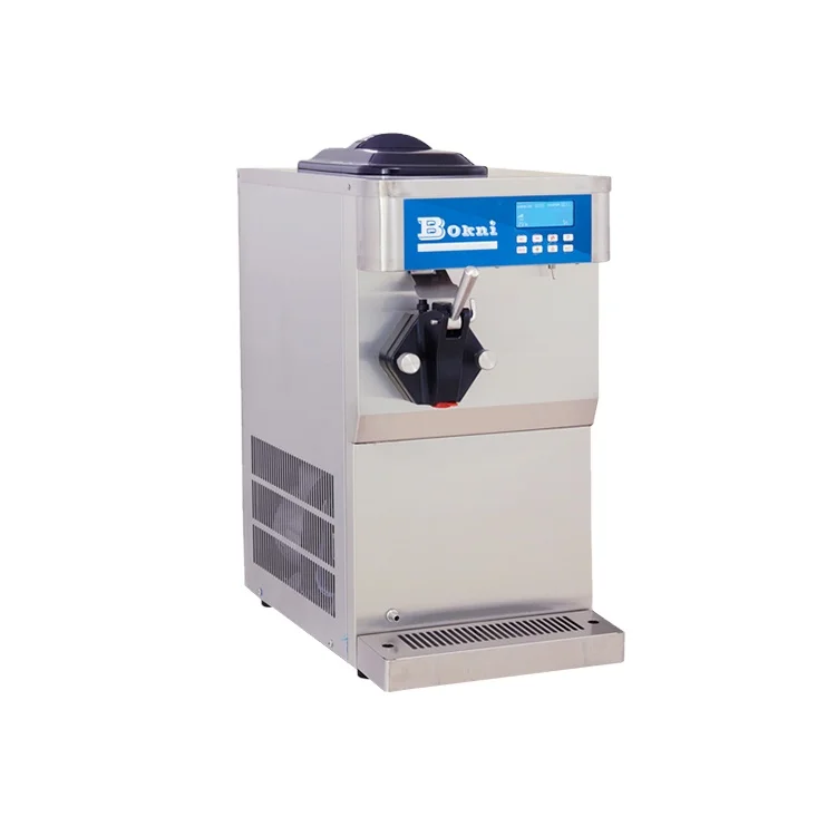 

Новая коммерческая машина для изготовления рожков мороженого. Машина для изготовления мягкого мороженого.