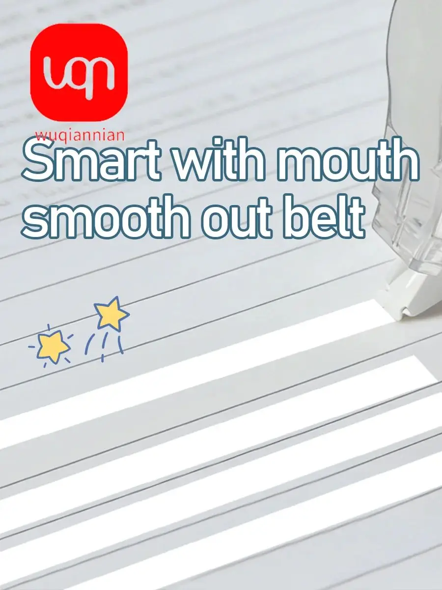 WQN-5pcs/set Boîte transparente simple et corrective, écriture fluide, pas facile à casser, papeterie pour étudiants et usage de bureau