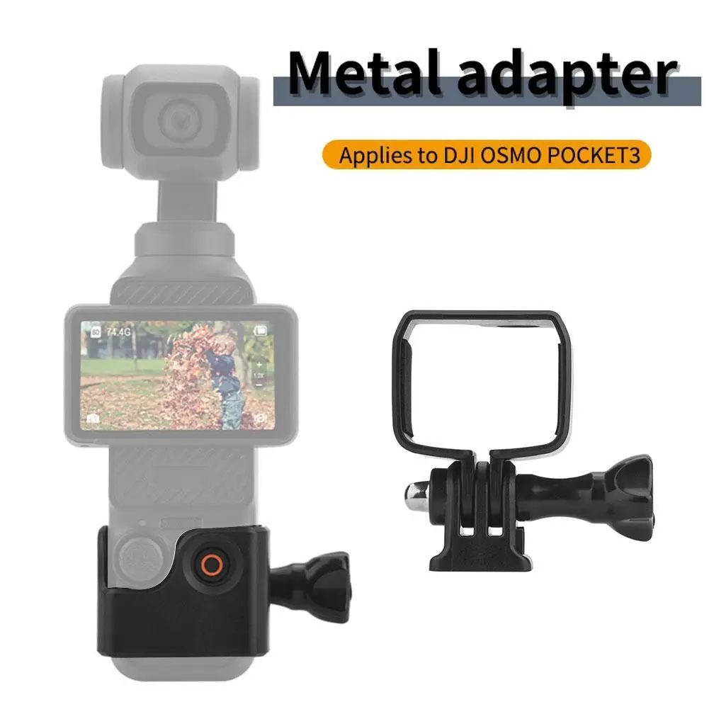 KIPYE Expansion Adapter Mount for DJI Osmo Pocket 3 Accessories Pocket3 Holder accessary aluminum alloy protective frame