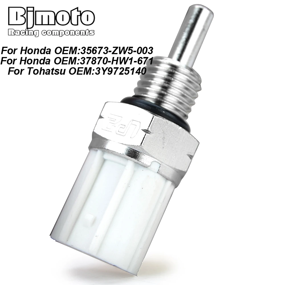 

Motorcycle Water Temp Temperature Sensor For Honda ARX1200 NPS50 Zoomer 50 PCX125 VT750C Shadow Aero 750 MARINE BF15D BF20D