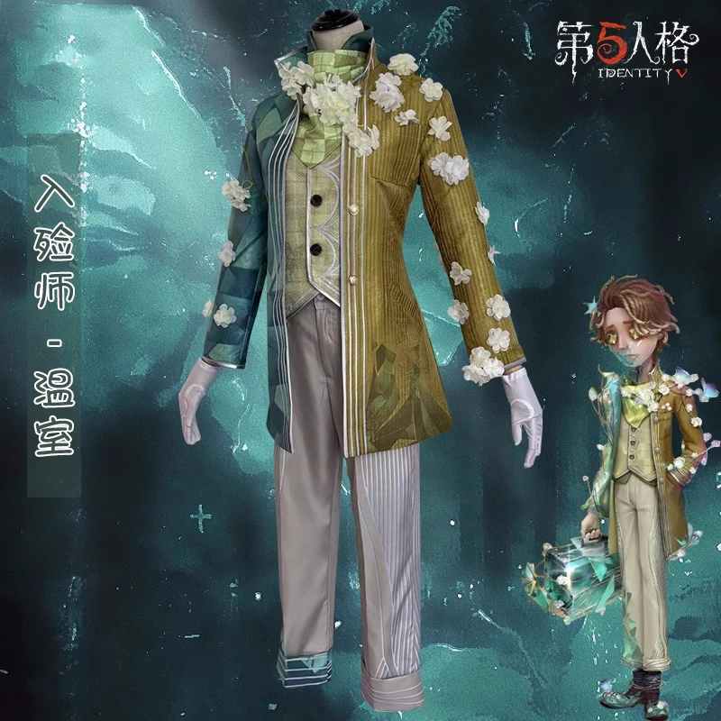 Aesop Carl/Embalmer Cosplay Game Identity V Anime Women Men Fashion Uniform Role Play Clothing Comic-con Party Costume Pre-sale