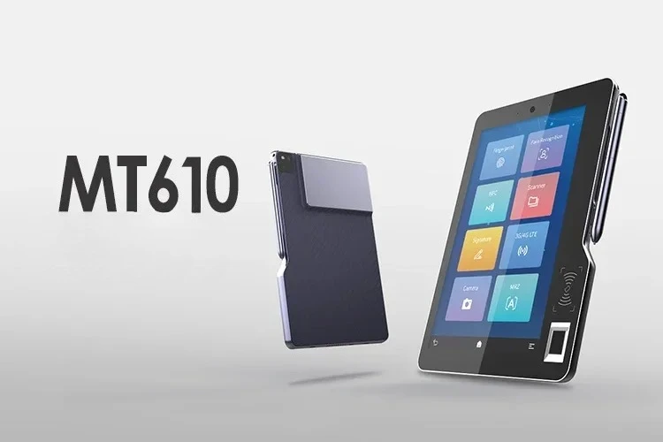 Tablet Android Tangguh 10,1 Inci - Kelas Industri dengan Pembaca Sidik Jari