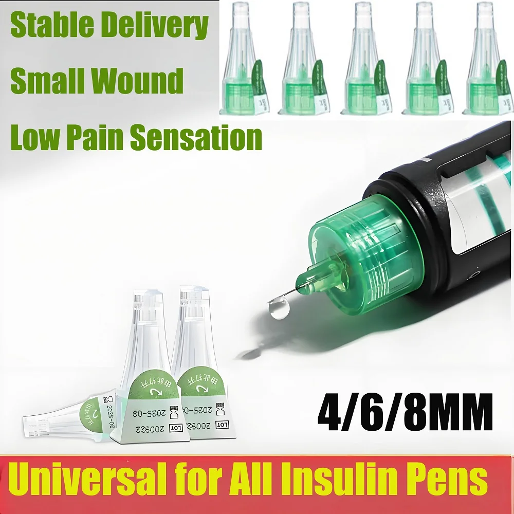 4mm/6mm/8mm Magic Pen Pen Tip Cartridges 3ml Empty Cassette Bottle Individual Packaging for Lilly Insulin Pen Wholesales