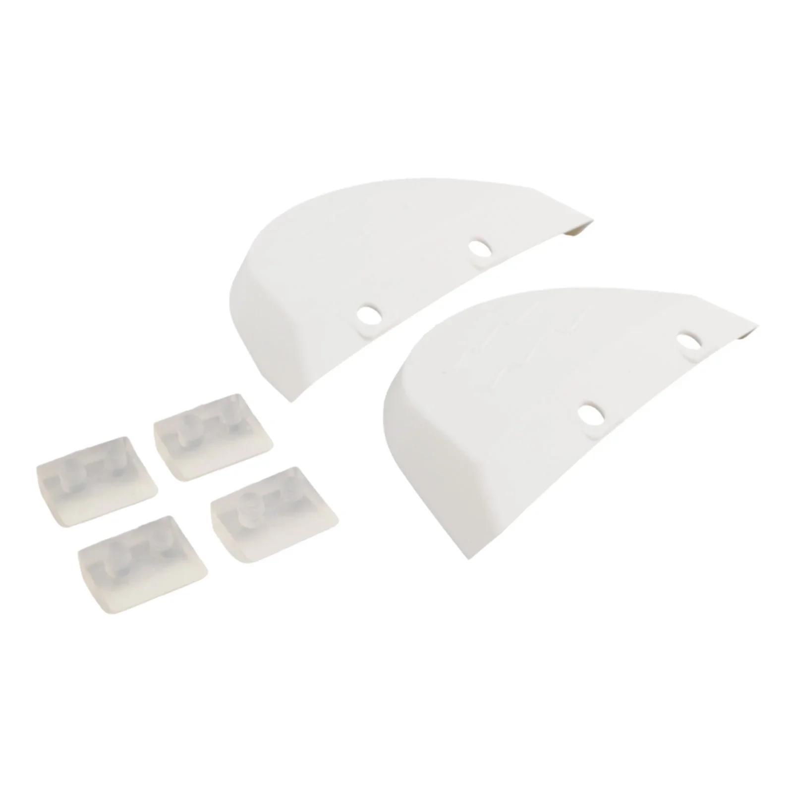 Practical Pod Shoe Comb Kit ABS Cost-effective Solution Easy Installation Efficient Pool Cleaning Reliable White