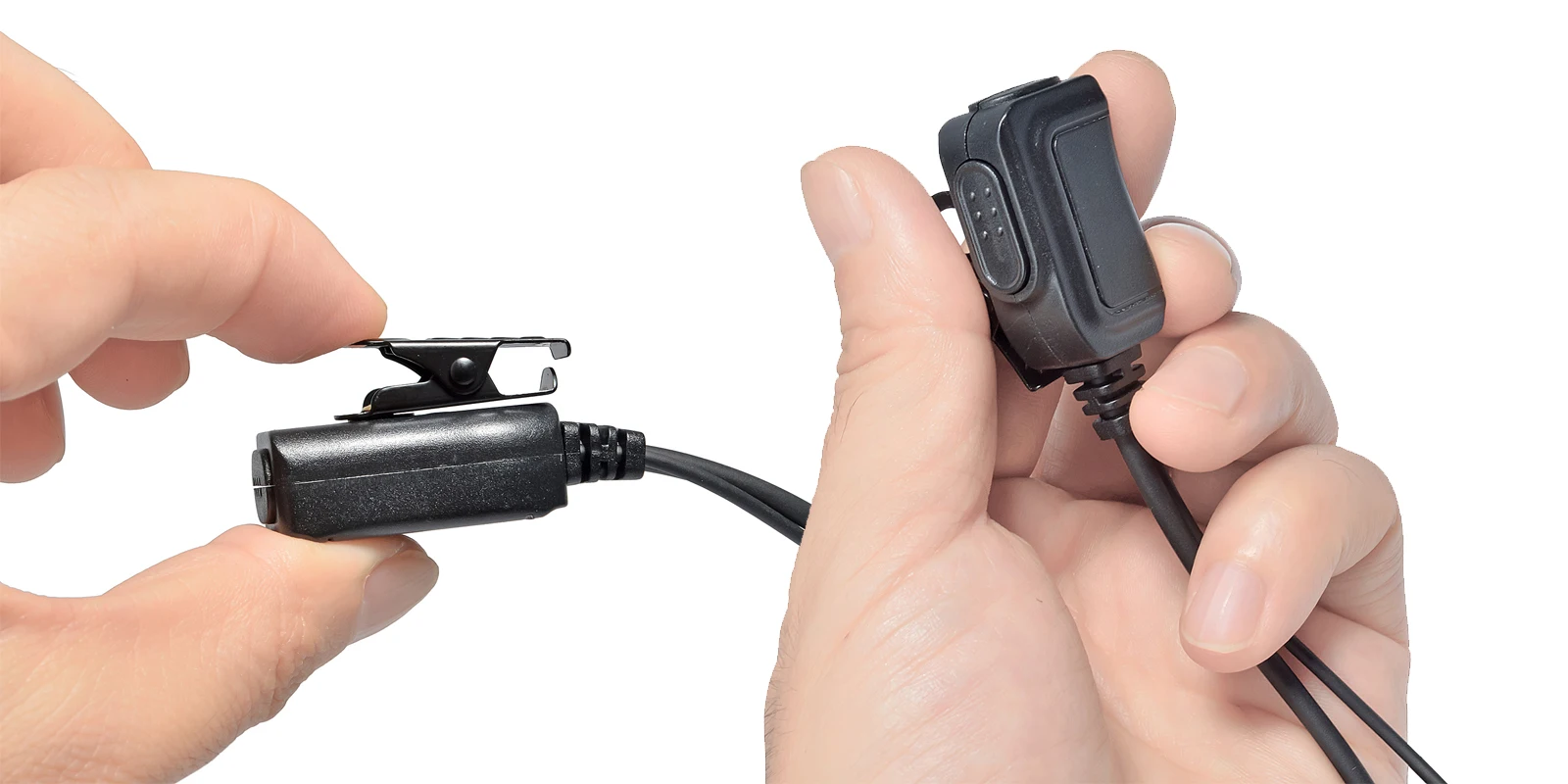 Zwei-Wege-Radio 2 Pin K Kopf weichen Ohr Haken Ohrhörer Walkie Talkie Headset mit Mikrofon Ptt für Baofeng UV-5R BF-888s Kenwood Retevis – Detail 7