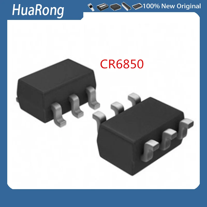 50PCS/LOT      CR6850   6850  CR6850S  SOT23-6