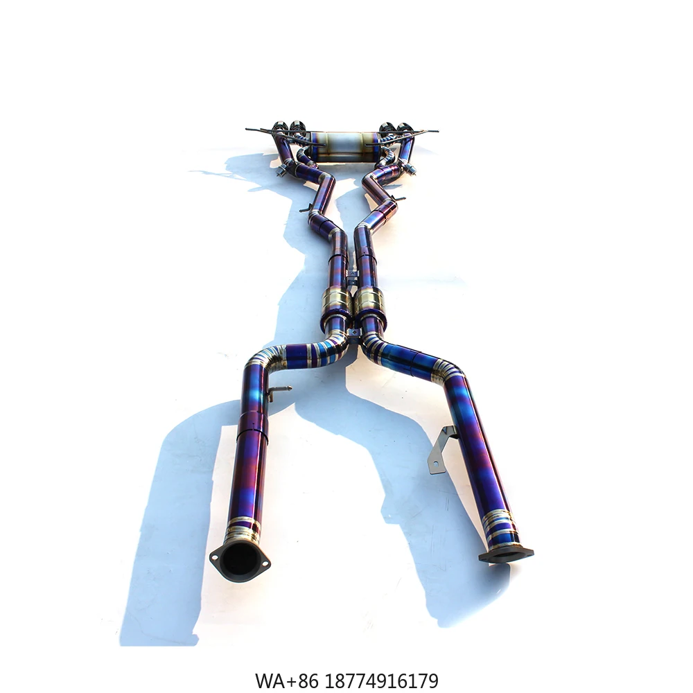 

Customizable Titanium Alloy Racing Catback Exhaust Muffler for M3 G80 & M4 G82 Wave Sound Vehicle Catback Exhaust Pipe