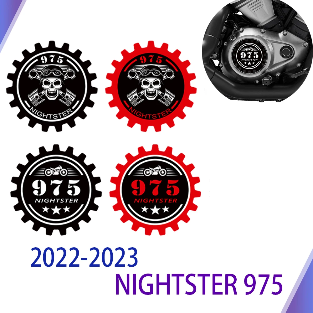 

For Harley Davidson Nightster 975 RH975 2022 2023 Stickers Decals Protector Tank Pad Kit Knee Body Fender Shell Exhaust