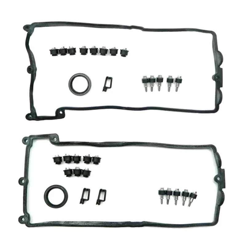 Engine Cylinder Head Rocker Valve Cover With Gasket & Hardware For BMW 545I 550I 650I 750I / X5 4.4I