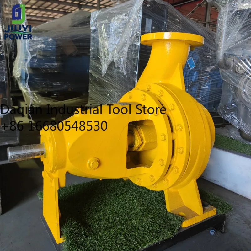 HGHigh Flow 150-400  Engine Iron Centrifugal Pump EN733 Standard Compliant High Pressure Industrial Grade Fluid Transfer