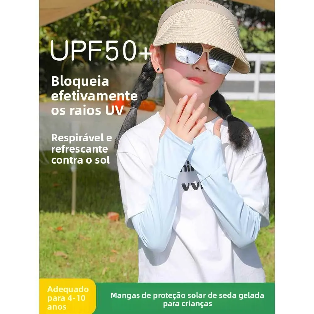 kids-sun-protection-ice-sleeves-unisex-loose-outdoor-uv-protection-ice-silk-cool-feeling-arm-covers-baby-boys-girls-protection