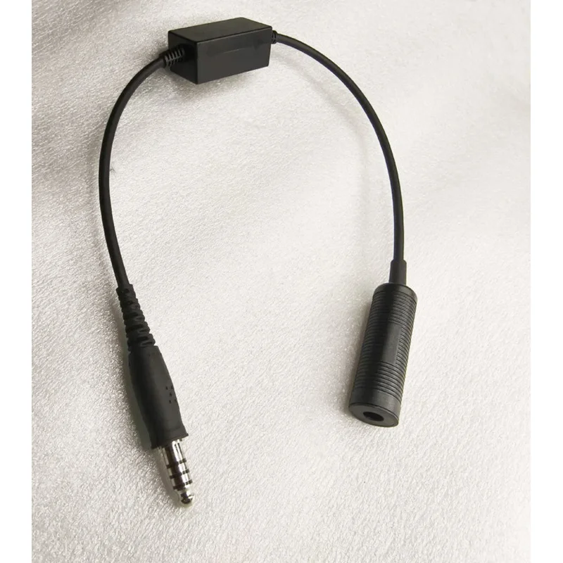 PP+ FOR Bose Aviation Flight Headset Bose A30 A20 High/Low Impedance Converter Cable
