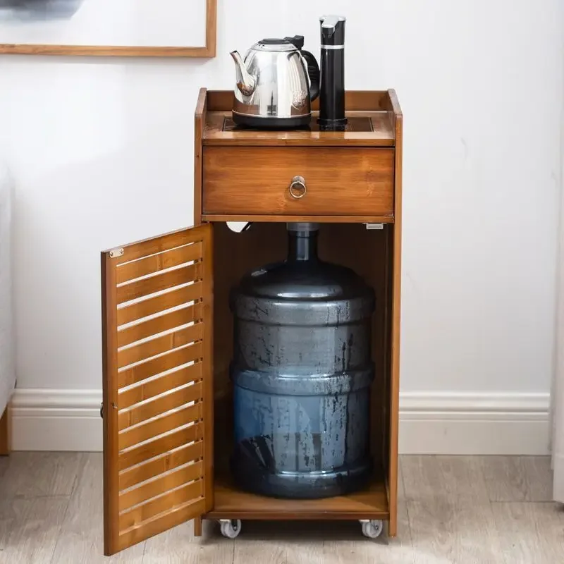 household bottled water, side cabinet, kettle, integrated, tea water cabinet