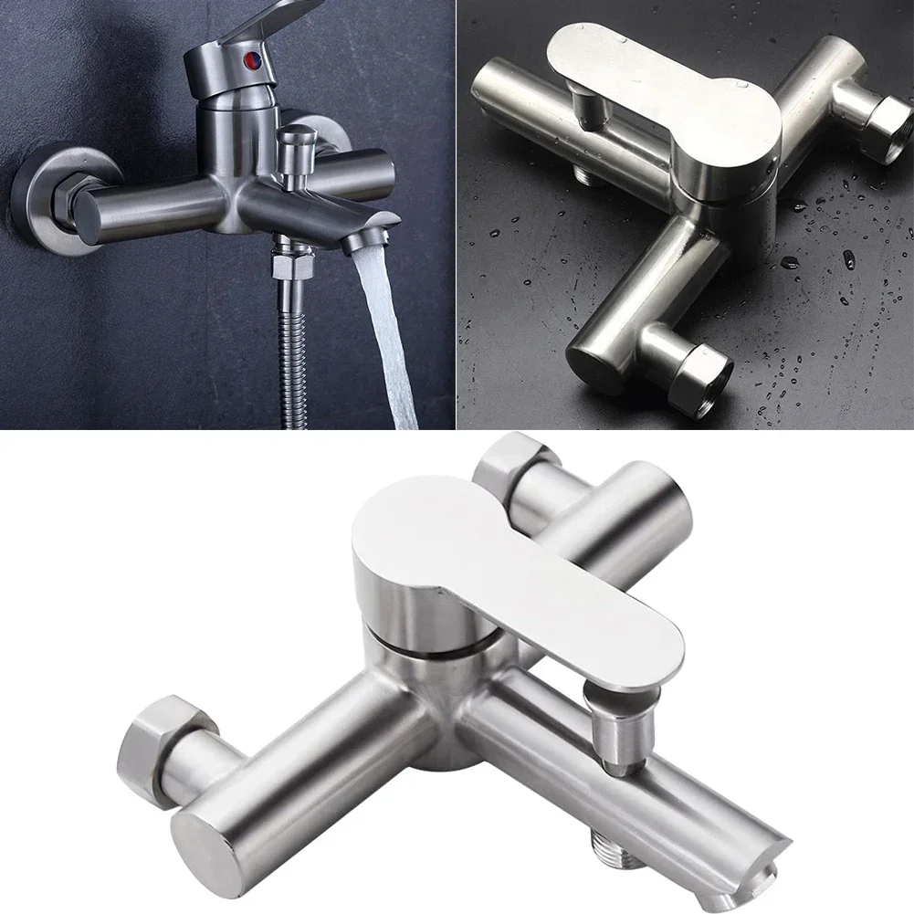 

Bathroom Mixer Tap Shower Faucets Bath Shower Faucet Triple Valve Wall Mounted Bathtub Shower Faucets Bathroom Accessory