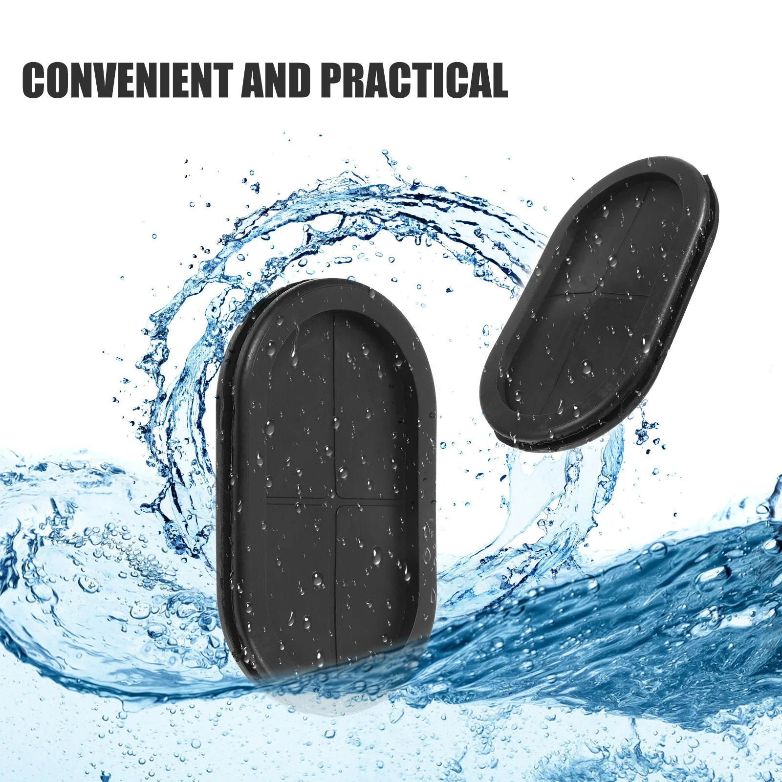 4 stuks flexibele rubberen doorvoertules draadbescherming pakking firewall gat plug bedrading spoel isolatie rubberen doorvoertules