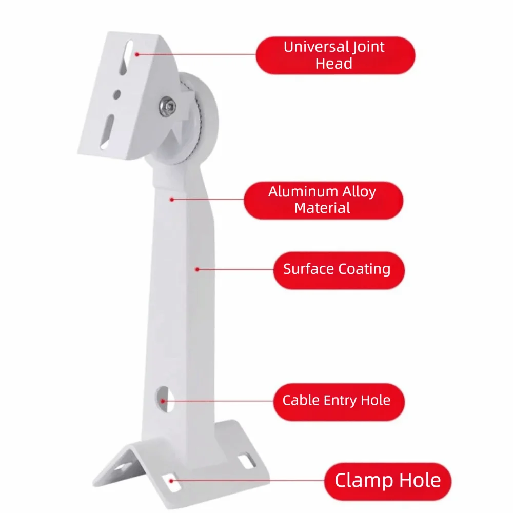 Universal Adjustment Monitoring Bracket Duckbill Shape Thickened Monitoring Support Structure Waterproof Aluminum