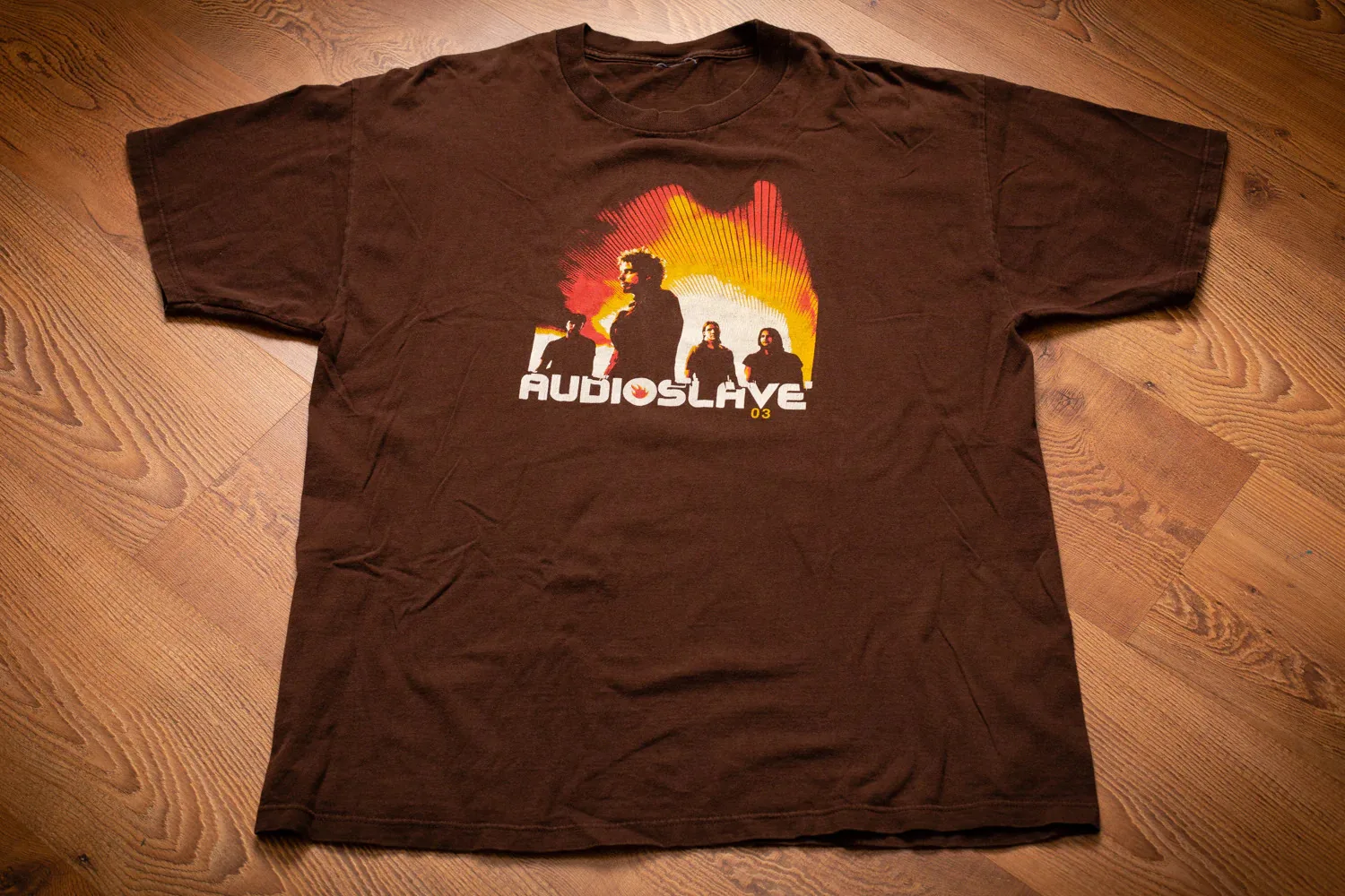 2003 Vintage Audioslave Band Shirt Short Sleeve Black Unisex S-5XL NE1190