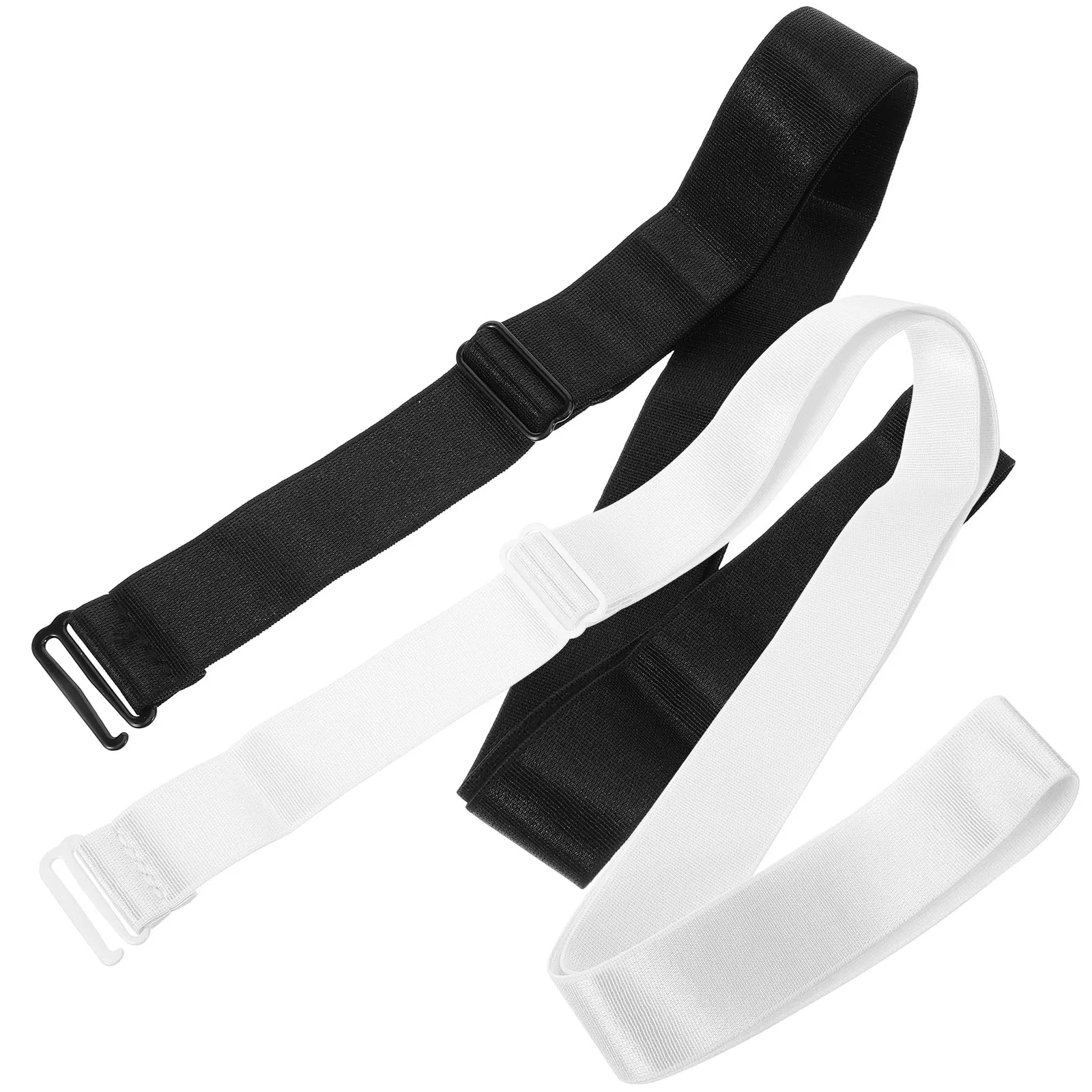 

2pcs Elastic Belts Women Clothesline Shirt Accessory Wrinkle Free Functional Shirt B Adjustable Belt DIY