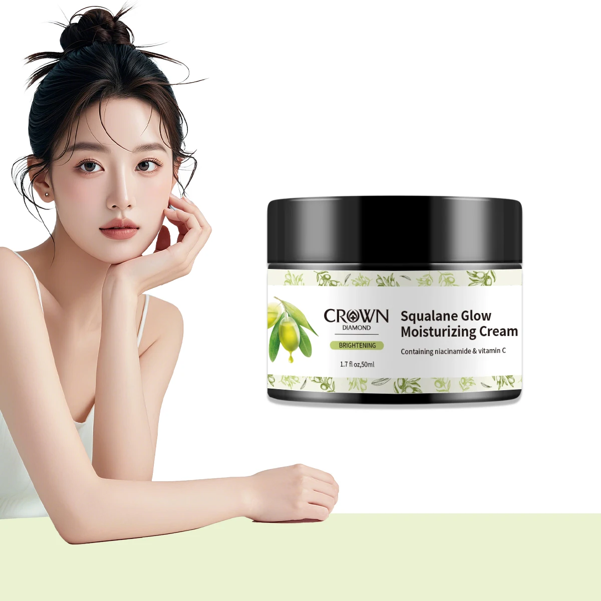 

Squalane Moisturizing Cream For Moisturizing Lotion To Improve Rough Dry Skin Brightening Skin For More Youthful Face Cream