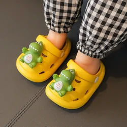 Children's Cartoon Slipper Shoes Kids Thick Sole Slippers Summer Anti-skid Soft Bottom Boys' Girls Beach Sandals