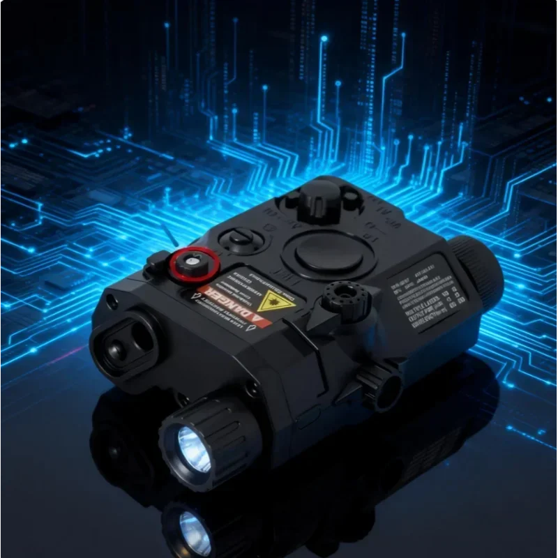 

2026 NEW Airsoft PEQ-15: Laser Aiming Module & Flashlight in One, Fits 20mm Picatinny Rails for Training