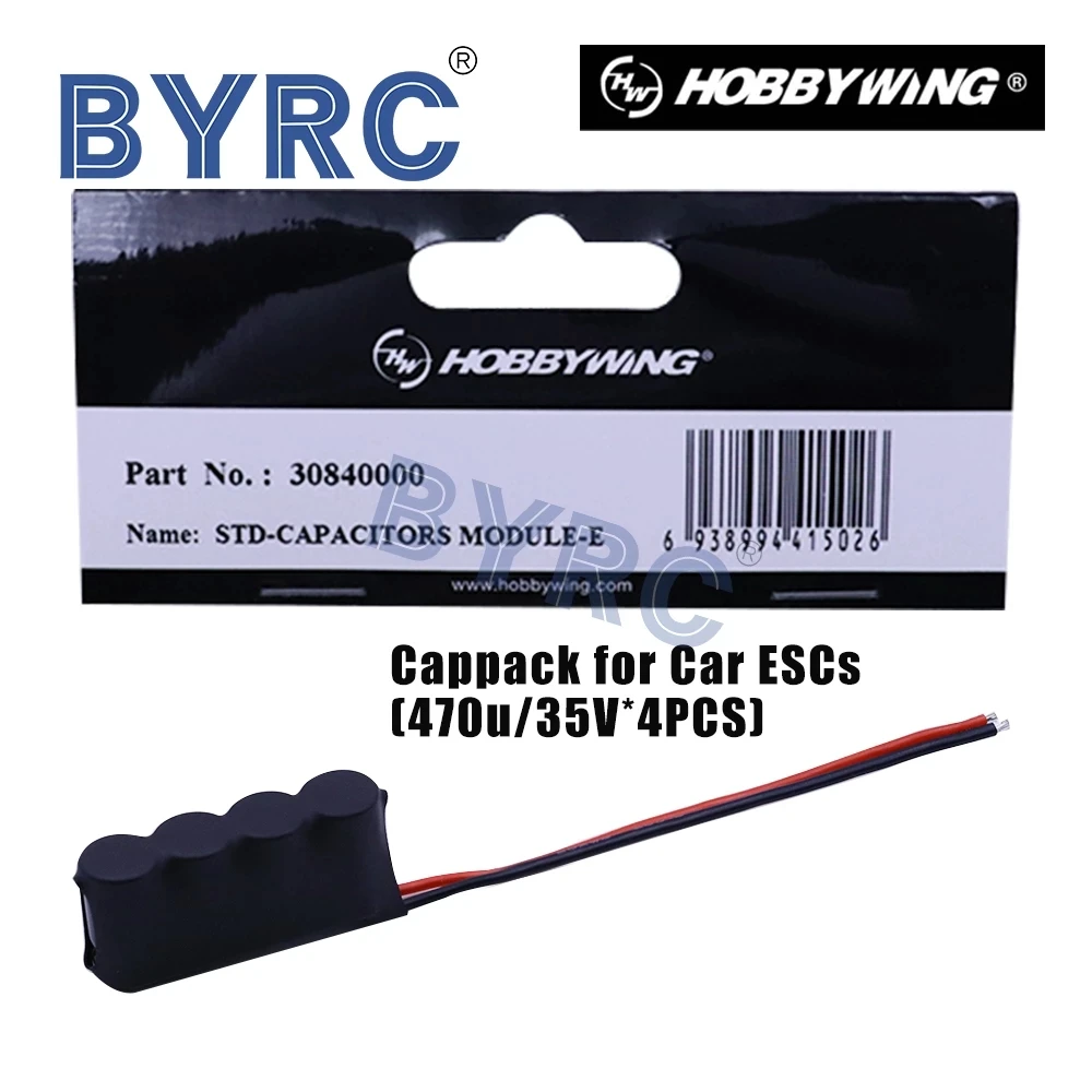 Hobbywing – Module de condensateur à faible impédance 4, pour voiture ESC Ezrun Xerun, 1 pièce