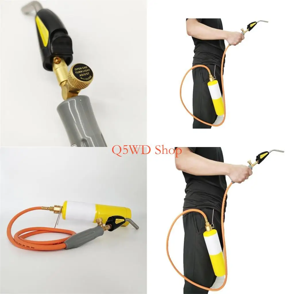 Q5WD Welding Torch Double Switcher Tube High Temperature Sprayer CGA600 Welding Torch Welding Refrigeration Accessories