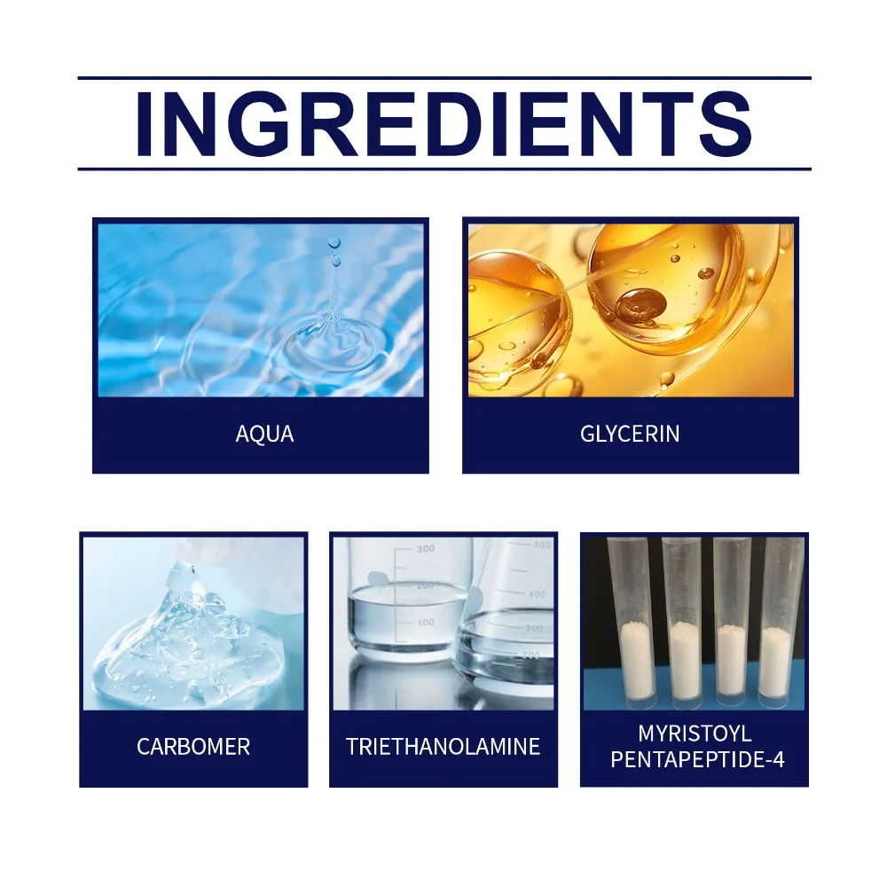 Eelhoe soro de crescimento rápido de cílios, suave e nutritivo, intensificador de cílios, mais cheio, mais grosso, curvador, tratamento de cílios, soro para os olhos