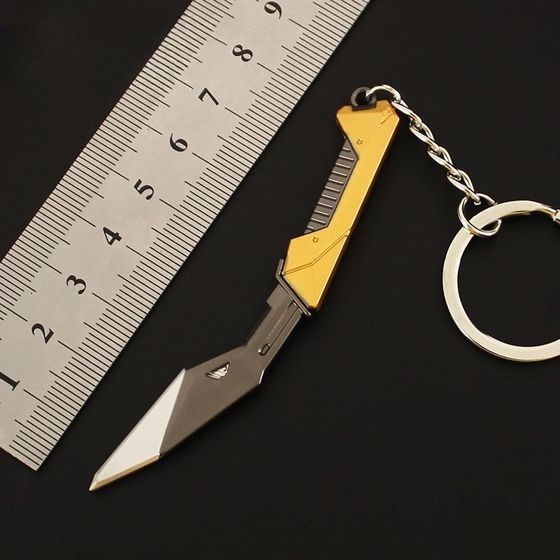 9 centimetri Valorant Tank Battle Nepal armi Modelli Gioco periferici Mini Portachiavi Zaino Pendenti e Ciondoli Ornamento Ragazzo Da Collezione Regali Giocattolo